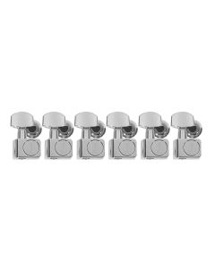 Fender Genuine Replacement Part machine heads, American Standard, 2 guide pins, set of 6, chrome