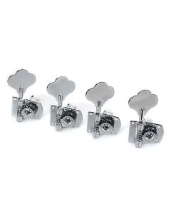 Fender Genuine Replacement Part bass machine heads, Standard Series, chrome, set of 4