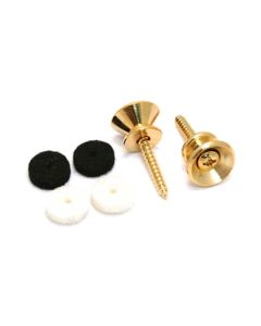 Fender Genuine Replacement Part strap buttons, goud, 2 stuks