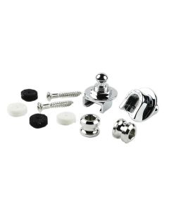 Fender straplocks, chroom, set van 2