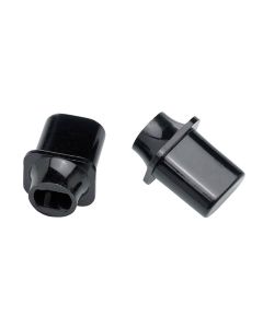 Fender Genuine Replacement Part switch tips Tele, 'top hat' model, black, (2 pcs