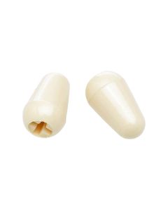 Fender Genuine Replacement Part switch tips Strat, 2 pcs, aged white