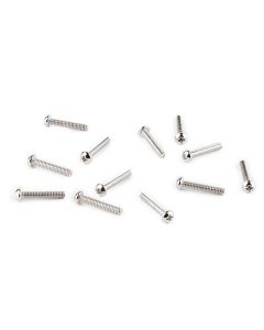 Fender Genuine Replacement Part intonation screws, vintage Strat, 4-40 x 5/8, nikkel, 12 pcs