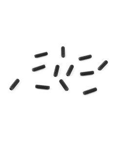 Fender Genuine Replacement Part saddle height screws, American Deluxe Tele, short, 4-40 x 3/8, zwart, 12 pcs