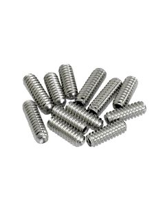 Fender Genuine Replacement Part saddle height screws, American Vintage Series guitars, nikkel, 12 pcs