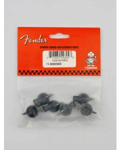 Fender Genuine Replacement Part amplifier knobs, chicken head"style, black, set of 6