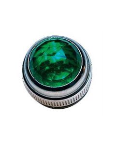 Fender Genuine Replacement Part amplifier jewel, green