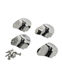 Fender Genuine Replacement Part amp corner set (2 screw mount  tongue), set of 4