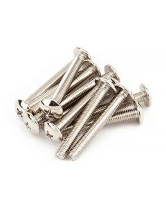 Fender Genuine Replacement Part chassis mounting screws, 10-32 x 1-1/2, philips, nickel, set of 12