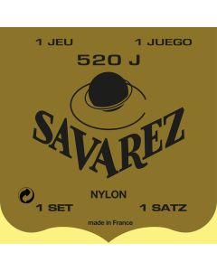 Savarez snarenset klassiek, Jaune, rectified nylon, traditional basses, extra hard tension