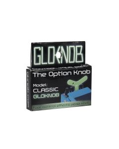 Option Knob GloKnob Classic, fits traditional pedals, shaft diameter 5,58-5,96mm, translucent