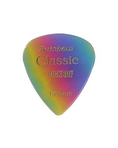 Pickboy Celltex 1.00 mm. plectra, 'rainbow'- design, 50-pack