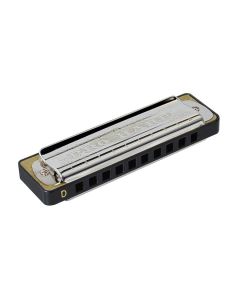 Belcanto St. Louis Pro Series blues harp, 20-tonig, zware kwaliteit, met kunststof koffertje, D