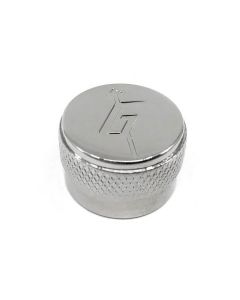 Gretsch Genuine Replacement Part knob, Electromatic Series (metric pots), 2 pieces, chrome