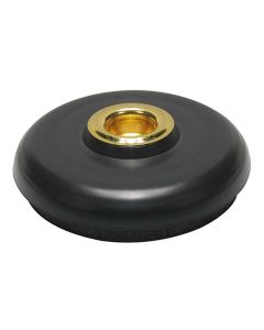 ELS pinhouder voor cello en contrabas, rubber, met goudlak ring