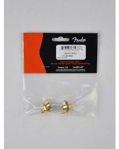 Fender Genuine Replacement Part strap buttons, Schaller, goud, 2 stuks