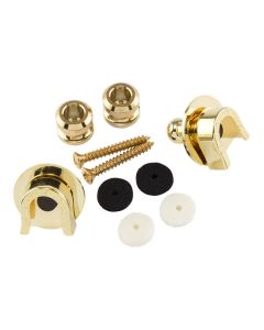 Fender Genuine Replacement Part strap buttons, Schaller, goud, 2 stuks