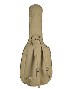 Boston Richwood Master Series deluxe gigbag, 27mm. voering, synthetische fleece lining, shara dawn, diverse acc. vakken, D/G-shap