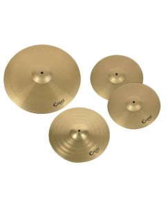 Cruz Basic Series bekkenset, 14" hihats, 16" crash en 20" ride