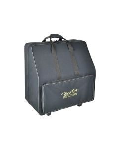 Boston accordeon trolley softcase met schuim, zwart, voor 48 bassen, 26 toetsen