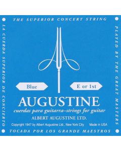 Augustine Classic E-1 snaar voor klassieke gitaar, clear nylon, extra hard tension