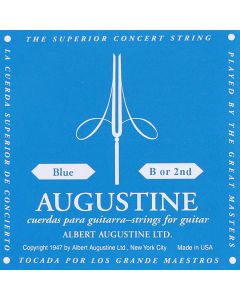 Augustine Classic B-2 snaar voor klassieke gitaar, clear nylon, extra hard tension