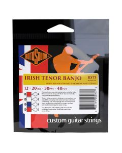 Rotosound Traditional Instruments snarenset tenor banjo, nickel wound, loop end