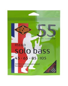 Rotosound Solo Bass 55 snarenset basgitaar, linea pressure wound, 45-105, standard gauge