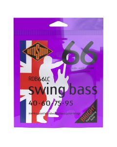 Rotosound Swing Bass 66 snarenset basgitaar, stainless steel, 40-95 double ball end, medium gauge