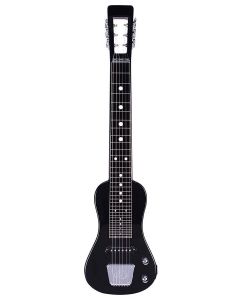 SX lapsteel gitaar, met tas en glass slide, zwart