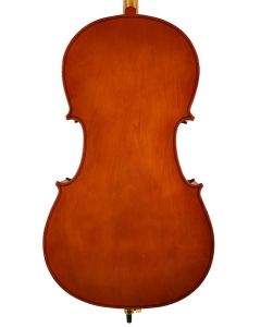 Leonardo Elementary series cello 1/2, gelamineerde body, nitro, hardhout toets en stemsleutels, inclusief tas en strijkstok