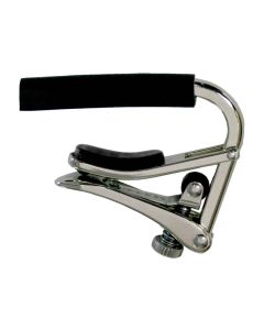 Shubb Standard Series capo voor akoestische en elektrische staalsnarige gitaren, polished nikkel