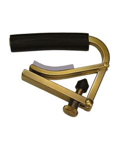 Shubb Original Series capo voor akoestische en elektrische staalsnarige gitaren, messing