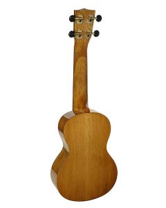 Mahalo Hano Series concert ukelele, 40mm wide neck, gitaarmechanieken, Aquila snaren, vintage naturel