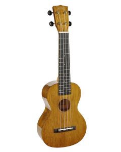 Mahalo Hano Series concert ukelele, 40mm wide neck, gitaarmechanieken, Aquila snaren, vintage naturel