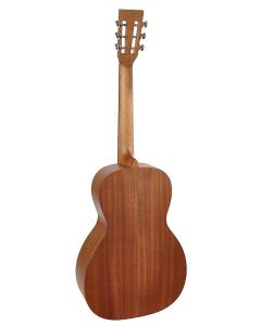 Richwood Master Series handgemaakte parlor gitaar, massief mahonie & mahonie, mat