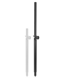 Boston adjustable speaker pole 72-110cm, 35mm steel with M20 thread, fits combo pole cup, max 30kg