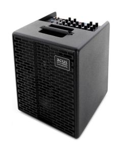 Acus One Series versterker akoestische instrumenten ONE FOR STRINGS 6T, 130W, three channels, reverb, zwarte coatin