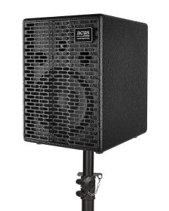 Acus One Series versterker akoestische instrumenten ONE FOR STRINGS EXT, 200W, master volume, zwarte coating