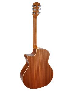 Richwood Master Series handgemaakte gitaar "Songwriter M", massief sparren & mahonie, cutaway, Fishman Presys I