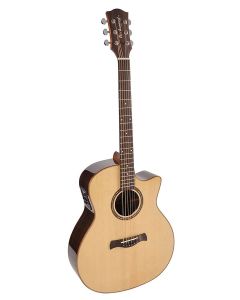 Richwood Master Series handgemaakte gitaar "Songwriter R", massief sparren & palissander, cutaway, Fishman Presys 