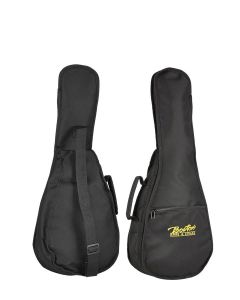 Boston gigbag voor sopraan ukelele, 6mm. voering, nylon, 1 riem en accessoire vak