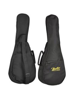 Boston gigbag voor concert ukelele, 6mm. voering, nylon, 1 riem en accessoire vak