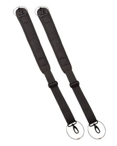 Leonardo straps for violin case, comfort aero padding, high quality, includes 4 security steel ropes