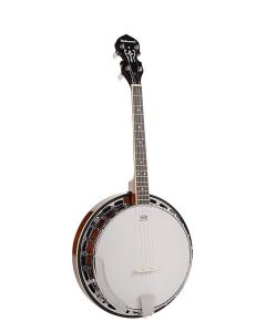 Richwood Heritage Series tenor banjo 4-snarig, mahonie rim, 17 frets