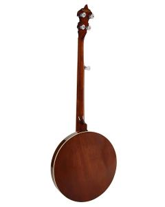 Richwood Heritage Series 5-snarige bluegrass banjo, mahonie rim, 24 brackets