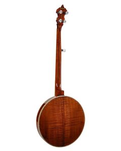 Richwood Heritage Series bluegrass banjo, 5-snarig twee co rdinator stangen, massief esdoorn rim, bronzen tone ring, ebben t