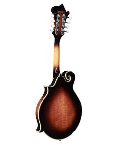 Richwood Heritage Series mandoline F-style, massief sparren top, massief esdoorn zij- en achterkant, vintage sunburst