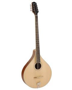 Richwood Heritage Series Irish bouzouki. solid spruce top, sapele sides and back, open pore natural