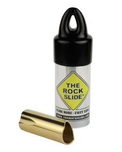 The Rock Slide polished brass slide size M (inside 19 - length 57.5mm)